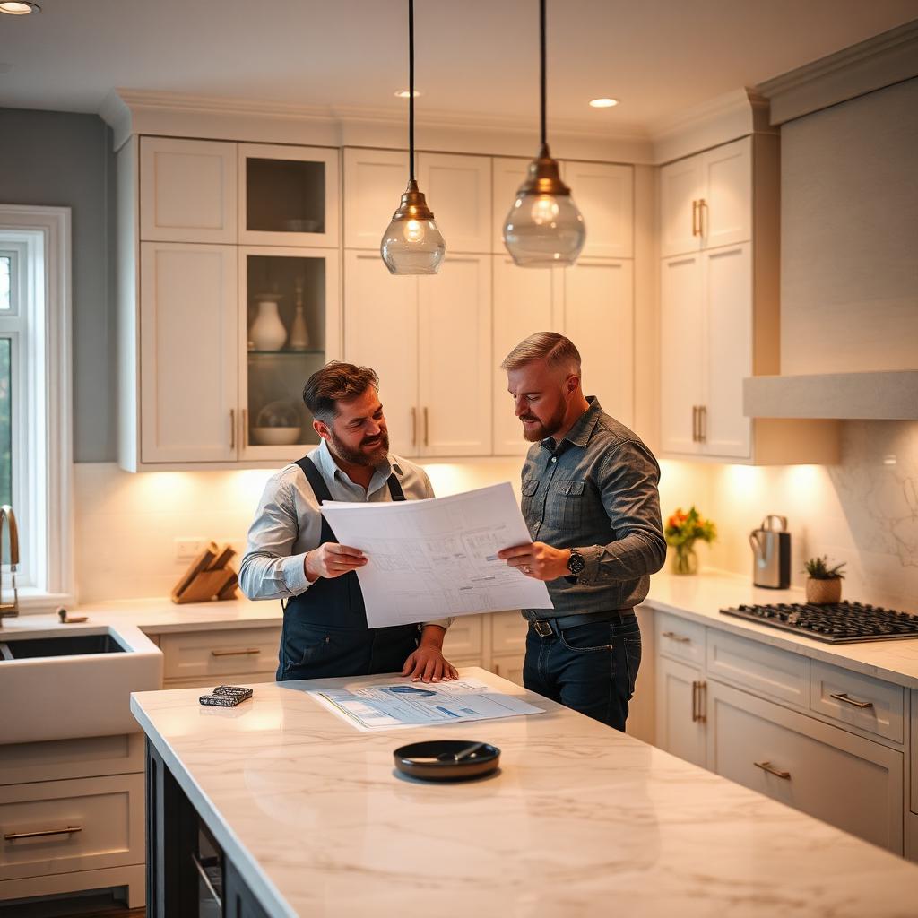 Kitchen remodel consultation